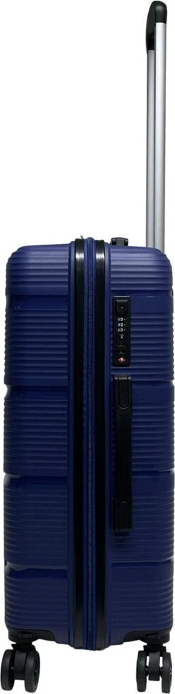 Benzi Izeda Middelgrote Koffer - 65 Cm - 65 Liter - Blauw -Bagageopslag 304x1200