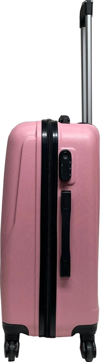 Castillo Travelerz 4 Delige ABS Kofferset - Roze 8 Castillo Travelerz 4 Delige ABS Kofferset - Roze - Afbeelding 6