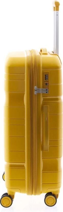 Gladiator Boxing Middelgrote Koffer Expandable 67 Cm 70/80 Liter TSA Slot - Kurkumageel 24 Gladiator Boxing Middelgrote Koffer Expandable 67 Cm 70/80 Liter TSA Slot - Kurkumageel -Bagageopslag 356x1200