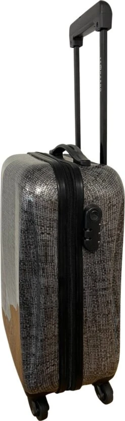 Leonardo Handbagage Koffer 51x31x20 - Hardcase - Cijferslot - Reiskoffer - Lichtgewicht Koffer - Grey -Bagageopslag 358x1200 1