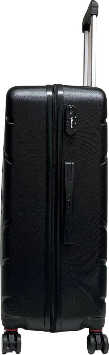 Benzi Alicante Grote Koffer 73 Cm - 90 Liter Black 4 Benzi Alicante Grote Koffer 73 Cm - 90 Liter Black - Afbeelding 2