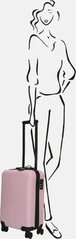 Enrico Benetti Louisville 39040 Handbagage Koffer Hardcase ABS - Roze 20 Enrico Benetti Louisville 39040 Handbagage Koffer Hardcase ABS - Roze -Bagageopslag 384x1200