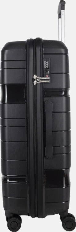 Decent ONE-CITY Large Koffer - 76 Cm - TSA Slot - Zwart -Bagageopslag 397x1200 2