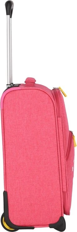 Travelite Handbagage Zachte Koffer / Trolley / Reiskoffer - Youngster - 44 Cm - Roze -Bagageopslag 400x1200