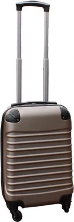 Travelerz Kofferset 3 Delig Met Wielen En Cijferslot - Handbagage Koffers - ABS - Champagne 11 Travelerz Kofferset 3 Delig Met Wielen En Cijferslot - Handbagage Koffers - ABS - Champagne -Bagageopslag 403x1200 3