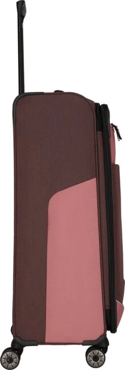 Travelite Zachte Koffer / Trolley / Reiskoffer - Viia - 77 Cm (XL) - Roze -Bagageopslag 406x1200 4