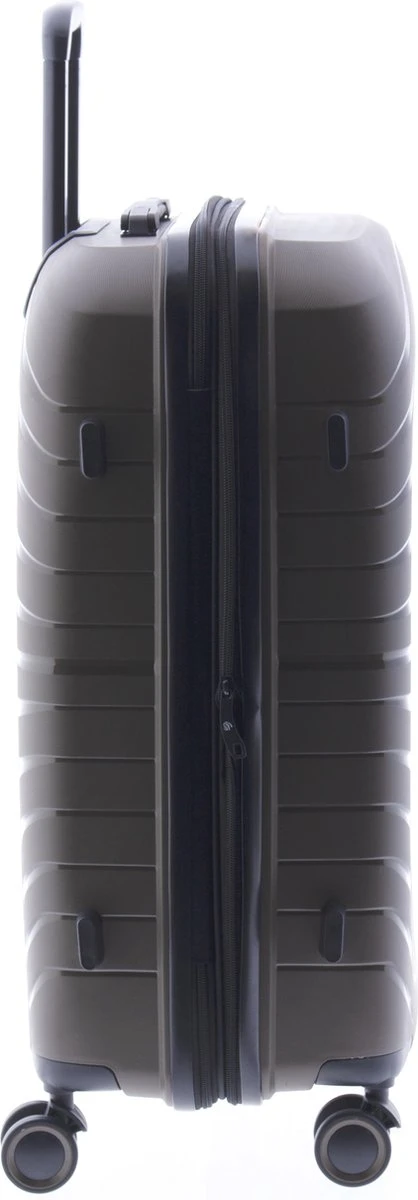 Gladiator Kick-Off Middelgrote Koffer Expandable - 67 Cm - 72/90 Liter - Eco Friendly Recyclebaar PP - Khaki Groen 16 Gladiator Kick-Off Middelgrote Koffer Expandable - 67 Cm - 72/90 Liter - Eco Friendly Recyclebaar PP - Khaki Groen - Afbeelding 14