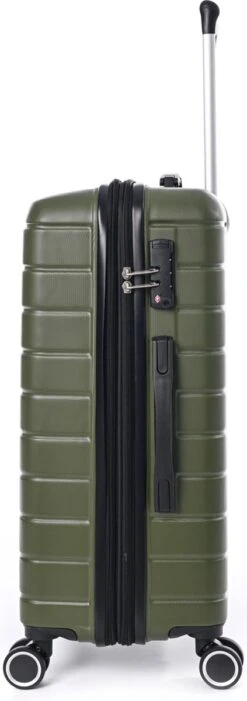 Jump Arogado - Reiskoffer - 66 Cm - 4 Wielen - TSA-Cijferslot - Kaki -Bagageopslag 423x1200 3