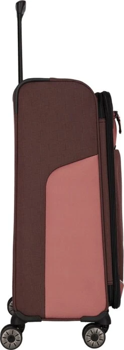 Travelite Zachte Koffer / Trolley / Reiskoffer - Viia - 67 Cm (medium) - Roze -Bagageopslag 428x1200 4