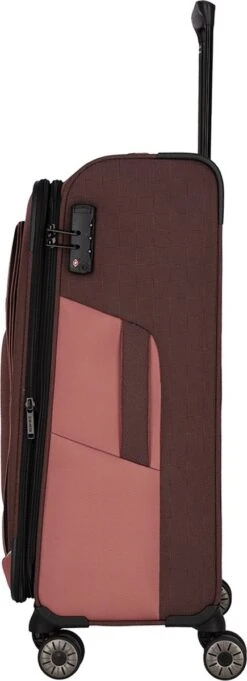 Travelite Zachte Koffer / Trolley / Reiskoffer - Viia - 67 Cm (medium) - Roze -Bagageopslag 435x1200 7