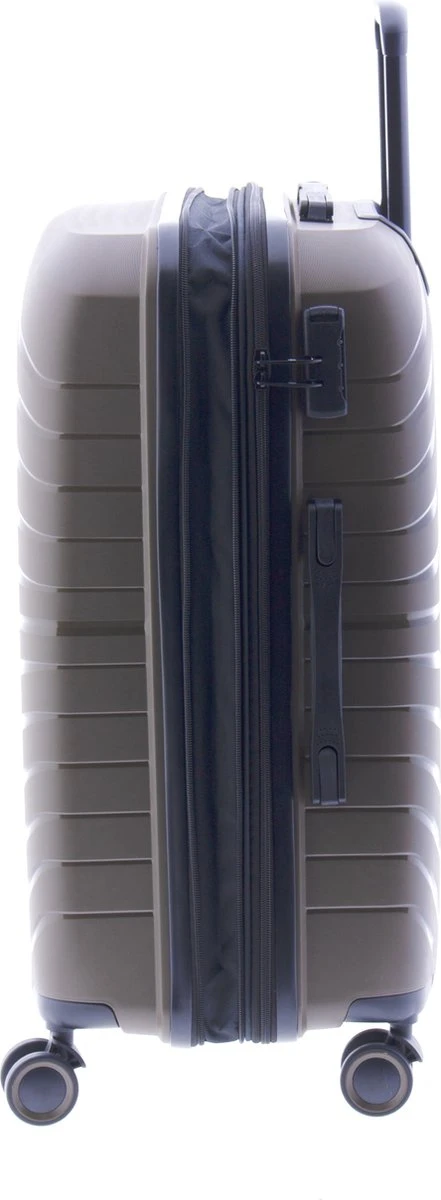 Gladiator Kick-Off Middelgrote Koffer Expandable - 67 Cm - 72/90 Liter - Eco Friendly Recyclebaar PP - Khaki Groen 12 Gladiator Kick-Off Middelgrote Koffer Expandable - 67 Cm - 72/90 Liter - Eco Friendly Recyclebaar PP - Khaki Groen - Afbeelding 10