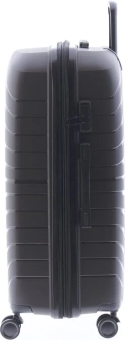 Gladiator Kick-Off Grote Koffer Expandable -76 Cm - 99/125 Liter - Eco Friendly Recyclebaar PP - Donkergrijs -Bagageopslag 444x1200 5