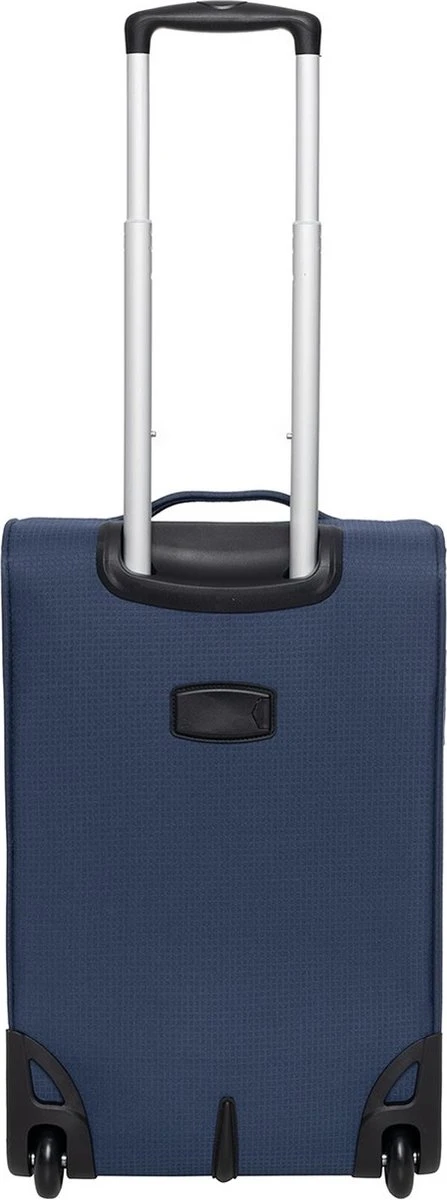 Travelbags Handbagage Zachte Koffer / Trolley / Reiskoffer - The Base - 55 Cm - Blauw 9 Travelbags Handbagage Zachte Koffer / Trolley / Reiskoffer - The Base - 55 Cm - Blauw - Afbeelding 7