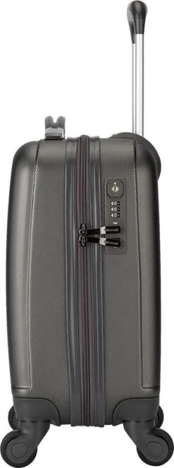 Decent Handbagage Koffer / Trolley / Reiskoffer - 42 Cm - 24 Liter - ABS - Maxi Air - Grijs 30 Decent Handbagage Koffer / Trolley / Reiskoffer - 42 Cm - 24 Liter - ABS - Maxi Air - Grijs -Bagageopslag 448x1200 1