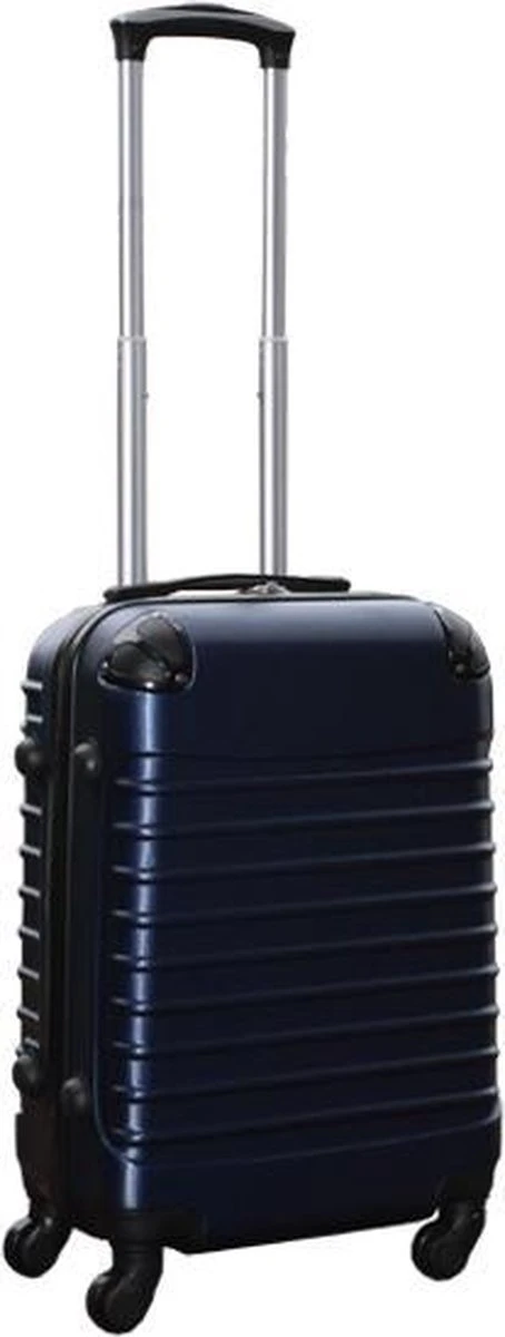 Travelerz Handbagage Koffer Met Wielen 39 Liter - Lichtgewicht - Cijferslot - Donker Blauw 3 Travelerz Handbagage Koffer Met Wielen 39 Liter - Lichtgewicht - Cijferslot - Donker Blauw