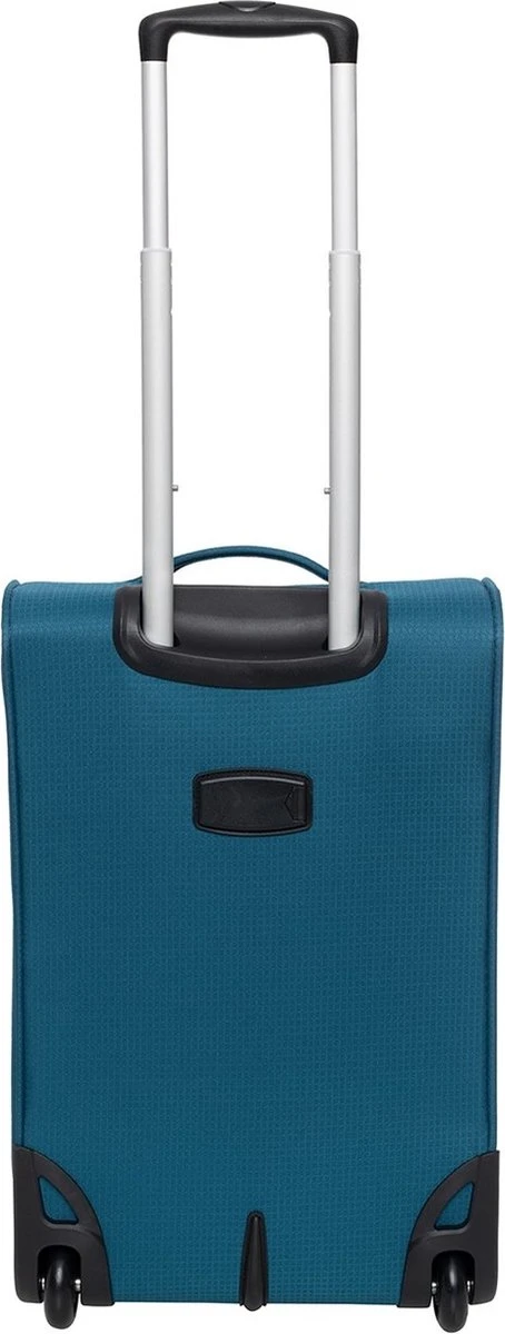 Travelbags Handbagage Zachte Koffer / Trolley / Reiskoffer - The Base - 55 Cm - Groen 9 Travelbags Handbagage Zachte Koffer / Trolley / Reiskoffer - The Base - 55 Cm - Groen - Afbeelding 7