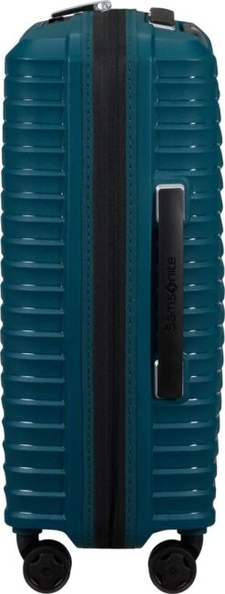 Samsonite Reiskoffer - Upscape Spinner 55/20 Uitbreidbaar (Handbagage) Petrol Blue -Bagageopslag 455x1200