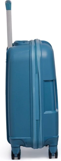 ©TROLLEYZ - Venice No.10 - Trolley - 55cm Met TSA Slot - Dubbele Wielen - 360° Spinners - 100% Polypropyleen - Handbagage Koffer In Ice Blue -Bagageopslag 455x1200 3