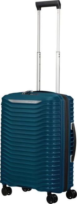 Samsonite Reiskoffer - Upscape Spinner 55/20 Uitbreidbaar (Handbagage) Petrol Blue -Bagageopslag 456x1200