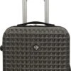 SB Travelbags Handbagage Koffer 55cm 4 Wielen Trolley - Donker Grijs -Bagageopslag 456x1200 4