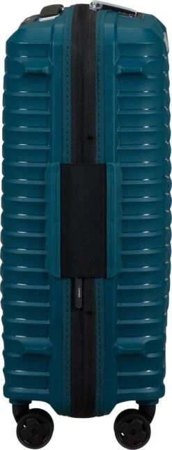Samsonite Reiskoffer - Upscape Spinner 55/20 Uitbreidbaar (Handbagage) Petrol Blue -Bagageopslag 459x1200