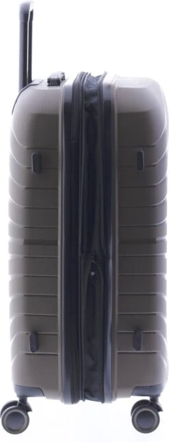 Gladiator Kick-Off Middelgrote Koffer Expandable - 67 Cm - 72/90 Liter - Eco Friendly Recyclebaar PP - Khaki Groen 27 Gladiator Kick-Off Middelgrote Koffer Expandable - 67 Cm - 72/90 Liter - Eco Friendly Recyclebaar PP - Khaki Groen -Bagageopslag 459x1200 7