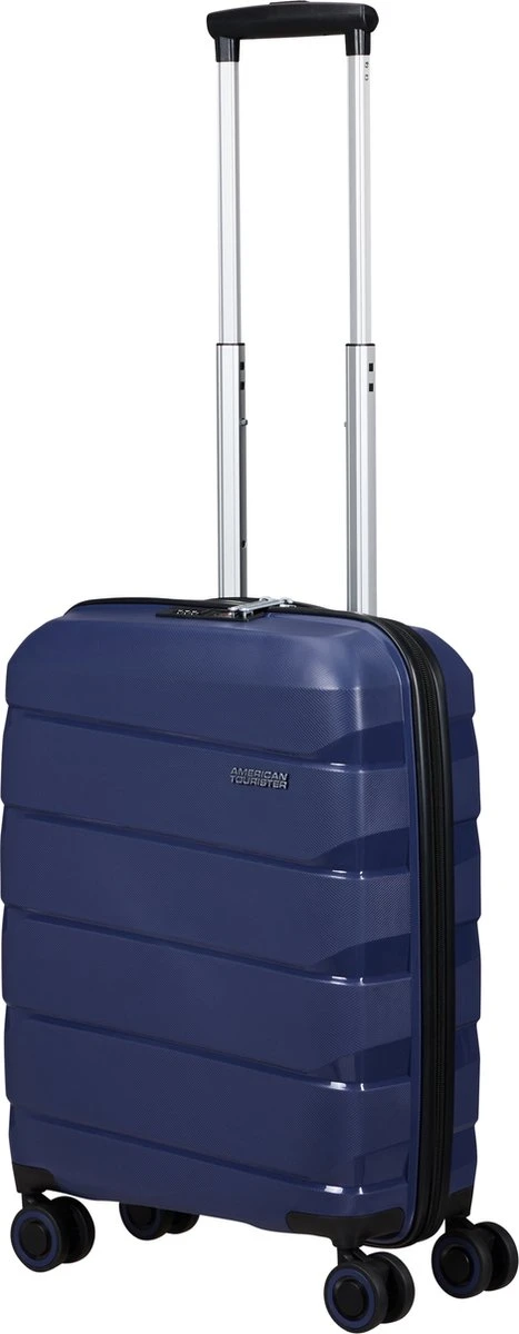 American Tourister Reiskoffer - Air Move Spinner 55/20 Tsa (Handbagage) Midnight Navy 7 American Tourister Reiskoffer - Air Move Spinner 55/20 Tsa (Handbagage) Midnight Navy - Afbeelding 5