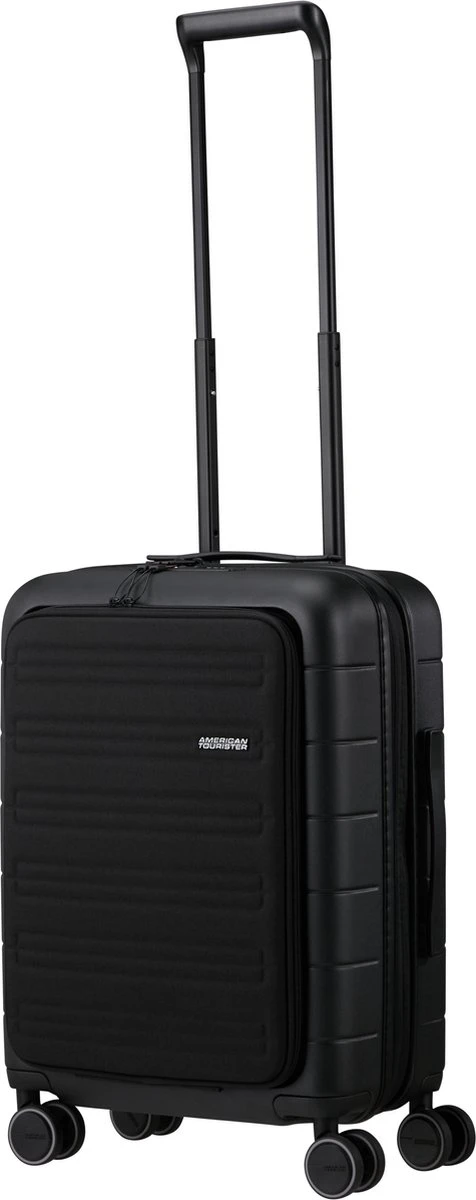 American Tourister Reiskoffer Met Laptopvak - Novastream Spin. 55/20 Tsa Exp Smart (Handbagage) Dark Slate 10 American Tourister Reiskoffer Met Laptopvak - Novastream Spin. 55/20 Tsa Exp Smart (Handbagage) Dark Slate - Afbeelding 8