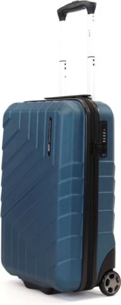 Line Brooks Handbagage Koffer Upright 55 Pearl Blue -Bagageopslag 477x1200