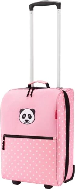 Reisenthel Trolley XS Kids Reiskoffer Kind - 12L - Panda Dots Pink Roze -Bagageopslag 478x1200 2