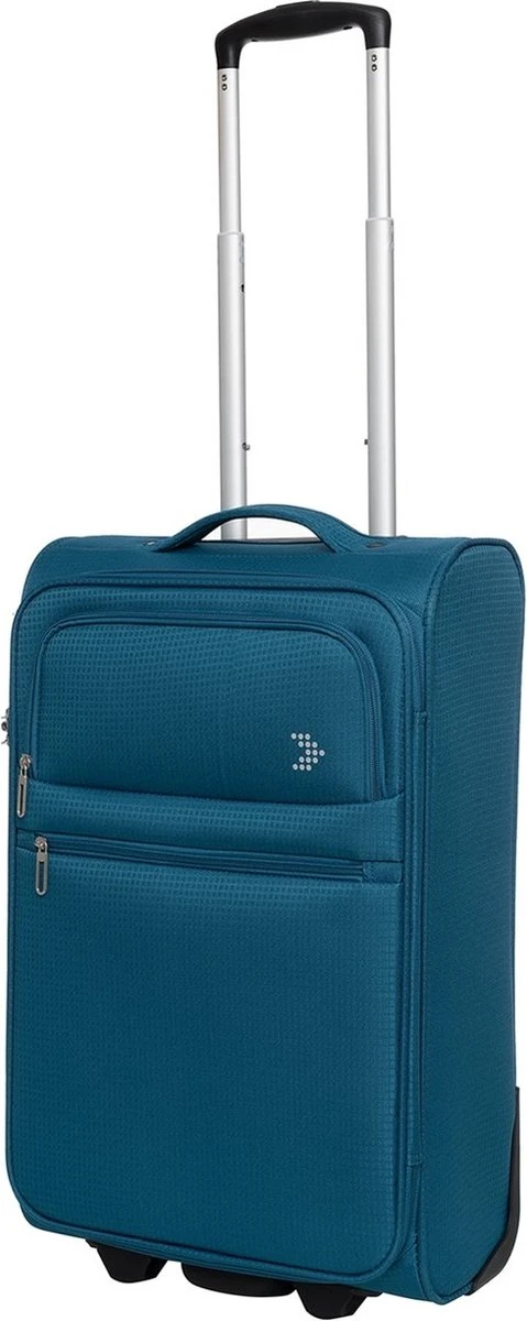 Travelbags Handbagage Zachte Koffer / Trolley / Reiskoffer - The Base - 55 Cm - Groen 8 Travelbags Handbagage Zachte Koffer / Trolley / Reiskoffer - The Base - 55 Cm - Groen - Afbeelding 6