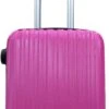 SB Travelbags 'Expandable' Handbagage Koffer 53cm 4 Wielen Trolley - Roze -Bagageopslag 480x1200 1