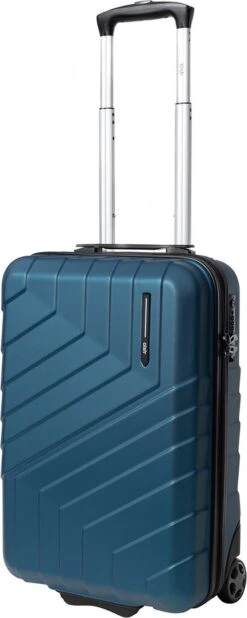 Line Brooks Handbagage Koffer Upright 55 Pearl Blue -Bagageopslag 480x1200