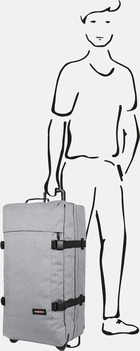 Eastpak TRANVERZ L Reiskoffer (79 X 40 X 33 Cm) - Sunday Grey 12 Eastpak TRANVERZ L Reiskoffer (79 X 40 X 33 Cm) - Sunday Grey - Afbeelding 10