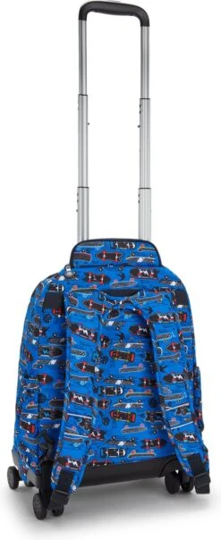 Kipling NEW ZEA Rugzak Met Wielen, 26 Liter, 13 Inch Laptopvak - New Scate Prt S -Bagageopslag 491x1200