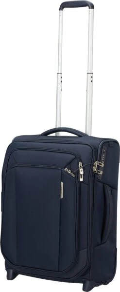 Samsonite Reiskoffer - Respark Upright 55/20 Exp (Handbagage) Midnight Blue -Bagageopslag 495x1200 2