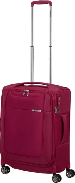Samsonite Reiskoffer Met Laptopvak - D'Lite Spinner Uitbreidbaar (4 Wielen) 55 Cm Handbagage - Fuchsia - 2 Kg -Bagageopslag 495x1200