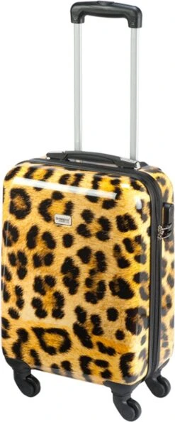 Princess Traveller Animal Print - Handbagagekoffer - Leopard - Small - 55cm 12 Princess Traveller Animal Print - Handbagagekoffer - Leopard - Small - 55cm -Bagageopslag 498x1200 1