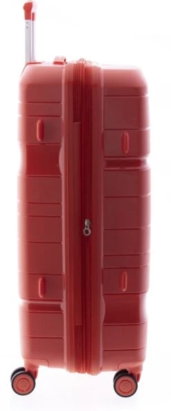 Gladiator Boxing Middelgrote Koffer Expandable 67 Cm 70/80 Liter TSA Slot - Koraalrood -Bagageopslag 498x1200 3