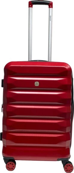 Benzi Xisto Middelgrote Koffer - 65 Cm -75 Liter - Expandable - Rood -Bagageopslag 514x1200 2