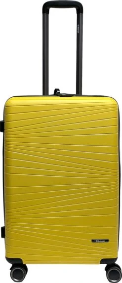 Benzi Barco Middelgrote Koffer - 65 Cm - 65 Liter - Geel -Bagageopslag 517x1200