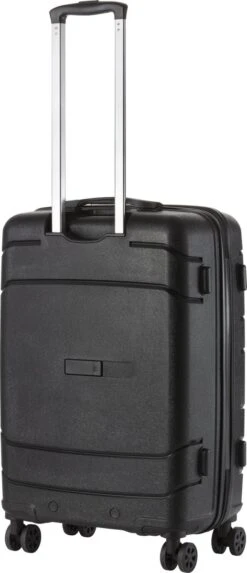 TravelZ Big Bars Reiskoffer 68 Cm Met Dubbele Wielen - Trolley Koffer Met TSA-slot - Zwart -Bagageopslag 517x1200 4