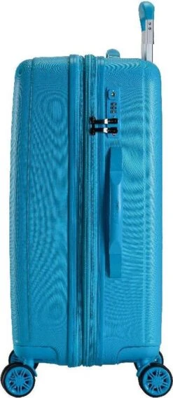 Decent Koffer / Trolley / Reiskoffer - Xx Cm - 120 Liter - Maxi Air - Blauw -Bagageopslag 522x1200 4