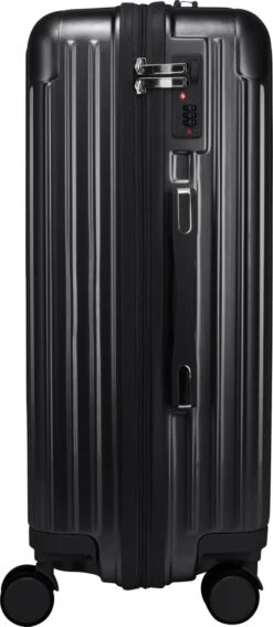 Royal Swiss - Reis Koffer - 56cm - Cijferslot- Lichtgewicht Koffer - 4 Wielen- Zwart -Bagageopslag 523x1200 11