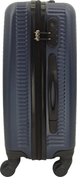 SB Travelbags Handbagage Koffer 55cm 4 Wielen Trolley - Blauw 19 SB Travelbags Handbagage Koffer 55cm 4 Wielen Trolley - Blauw -Bagageopslag 523x1200