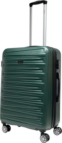 Benzi Leon Medium Reiskoffer 67 Cm - Exp - 65/74 Liter - Dark Green -Bagageopslag 526x1200 11