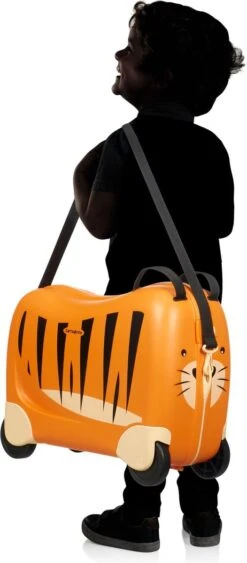 Samsonite Ride-on Kinderkoffer - Dream Rider Suitcase Tiger T. 16 Samsonite Ride-on Kinderkoffer - Dream Rider Suitcase Tiger T. -Bagageopslag 526x1200 7