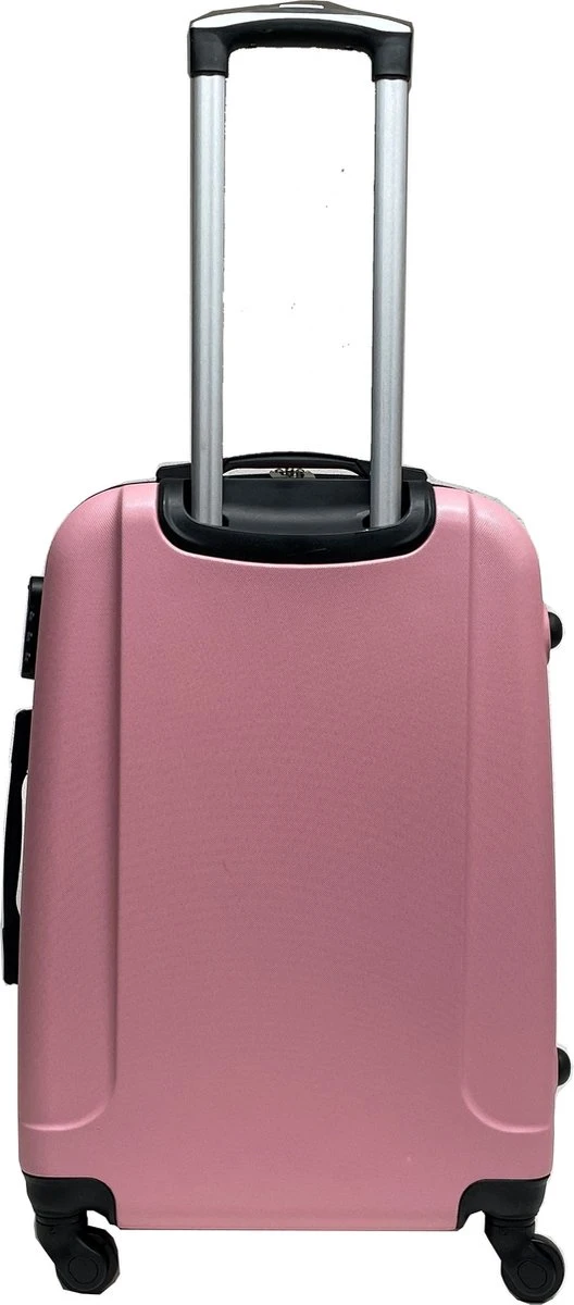 Castillo Travelerz 4 Delige ABS Kofferset - Roze 7 Castillo Travelerz 4 Delige ABS Kofferset - Roze - Afbeelding 5