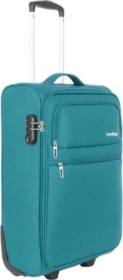 Travelbags Handbagage Zachte Koffer / Trolley / Reiskoffer - The Base - 55 Cm - Groen 21 Travelbags Handbagage Zachte Koffer / Trolley / Reiskoffer - The Base - 55 Cm - Groen -Bagageopslag 529x1200