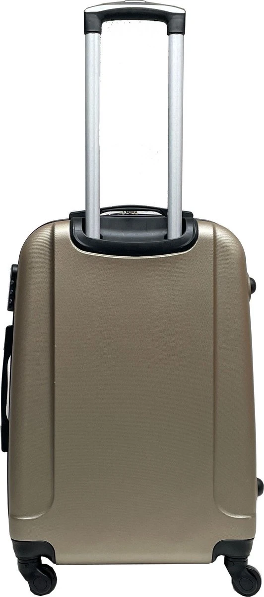 Castillo Travelerz 4 Delige ABS Kofferset - Champagne 7 Castillo Travelerz 4 Delige ABS Kofferset - Champagne - Afbeelding 5